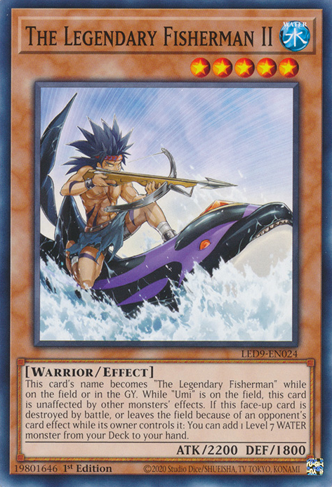 The Legendary Fisherman II [LED9-EN024] Common | North Game Den