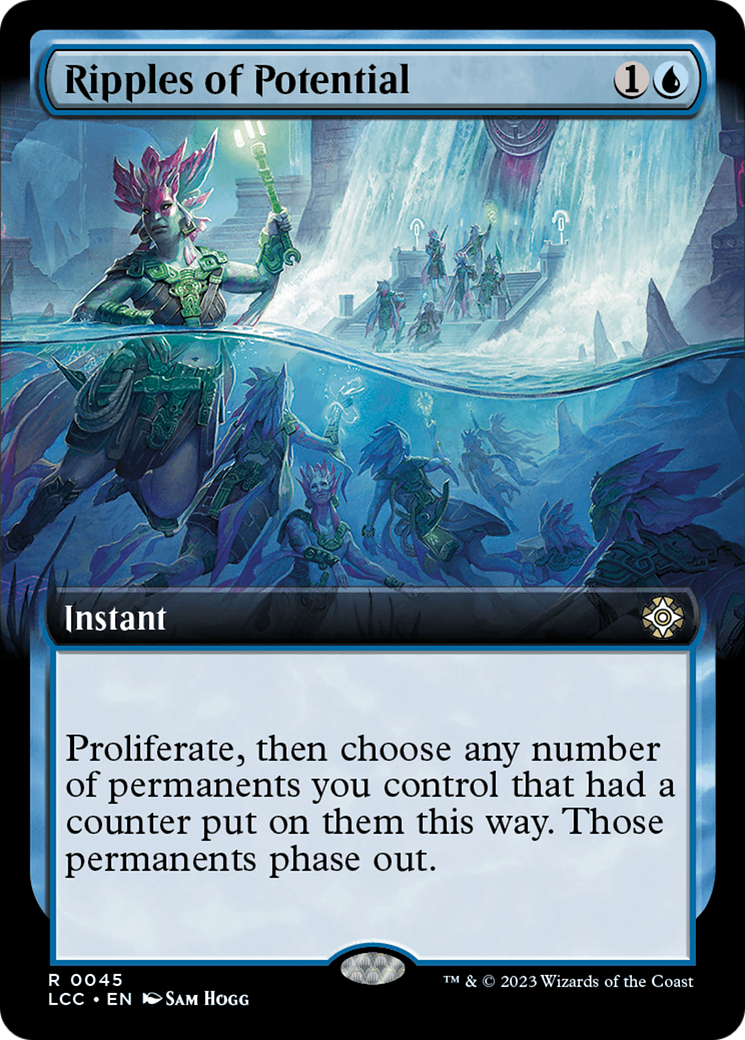 Ripples of Potential (Extended Art) [The Lost Caverns of Ixalan Commander] | North Game Den