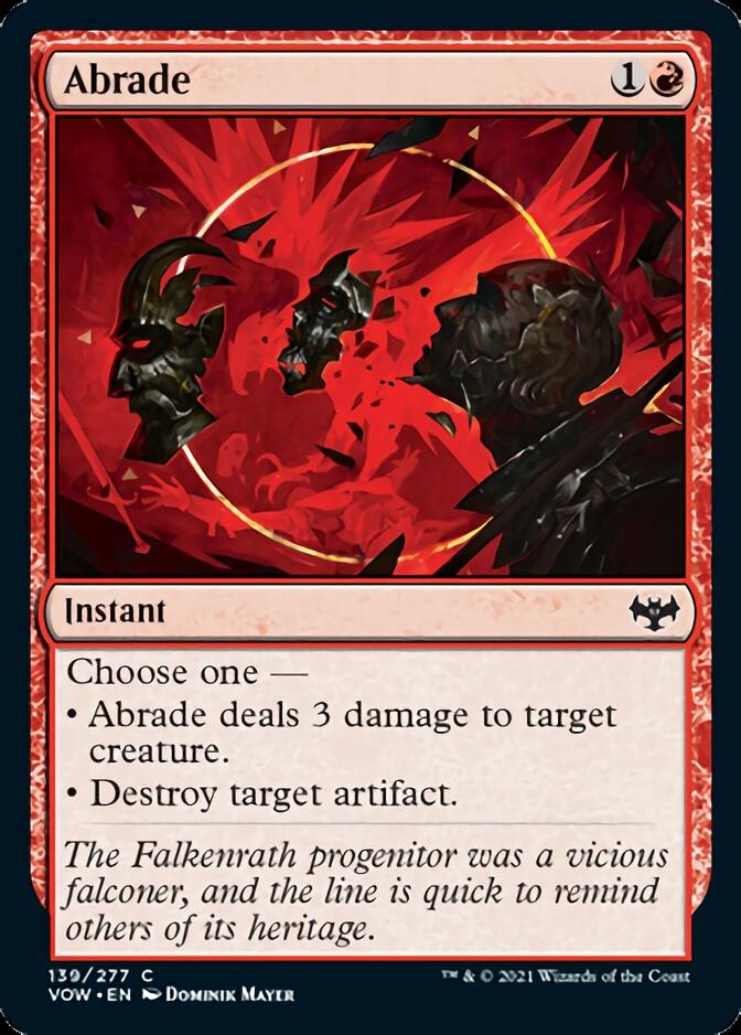 Abrade [Innistrad: Crimson Vow] | North Game Den