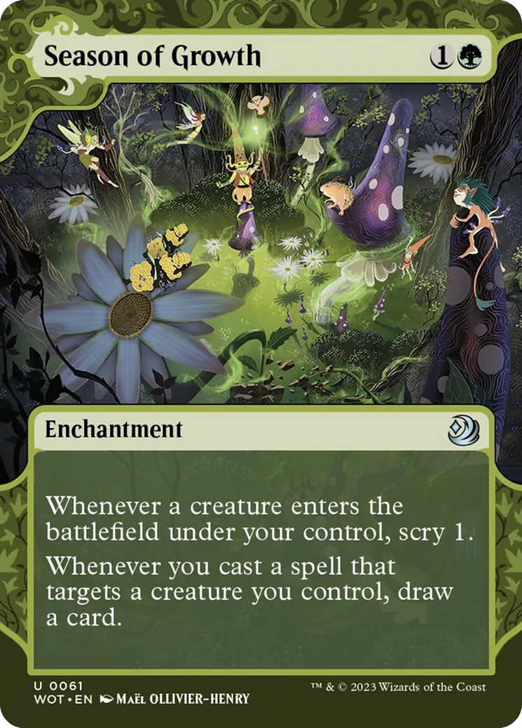 Season of Growth [Wilds of Eldraine: Enchanting Tales] | North Game Den