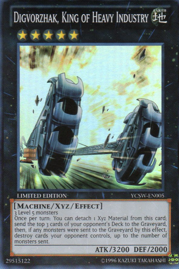 Digvorzhak, King of Heavy Industry [YCSW-EN005] Super Rare | North Game Den