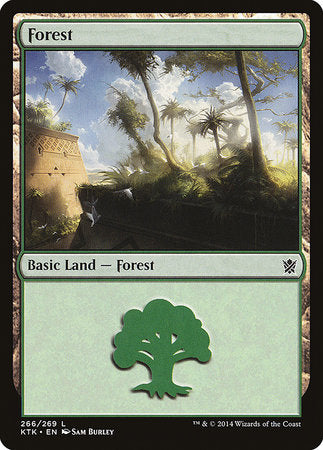Forest (266) [Khans of Tarkir] | North Game Den