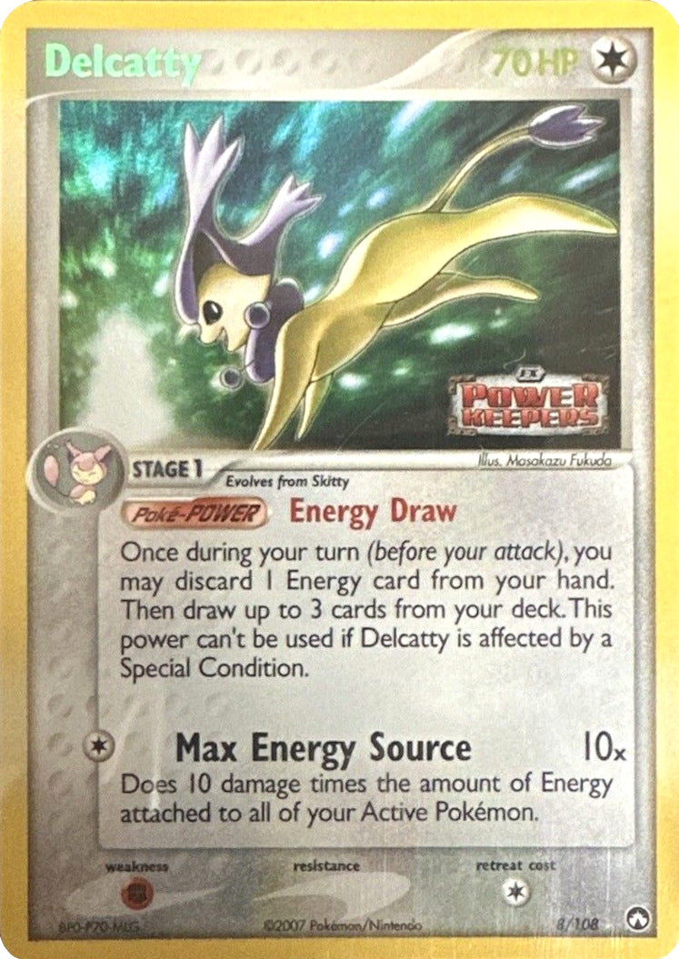 Delcatty (8/108) (Stamped) [EX: Power Keepers] | North Game Den