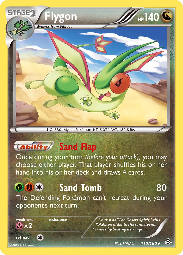 Flygon (110/160) (Cosmos Holo) (Blister Exclusive) [XY: Primal Clash] | North Game Den