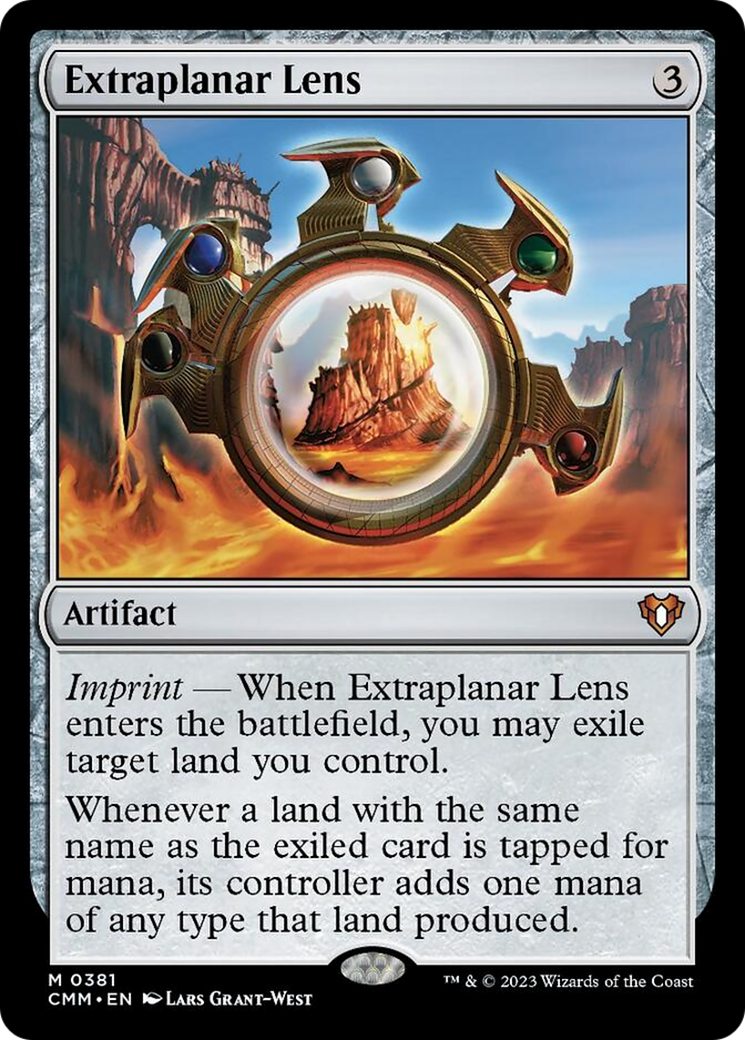 Extraplanar Lens [Commander Masters] | North Game Den