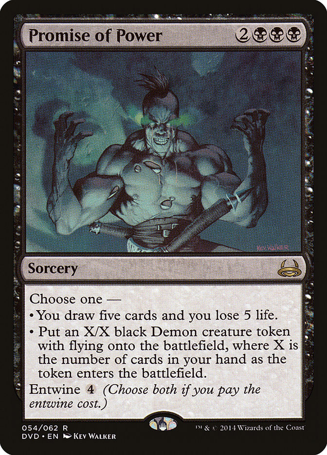 Promise of Power (Divine vs. Demonic) [Duel Decks Anthology] | North Game Den