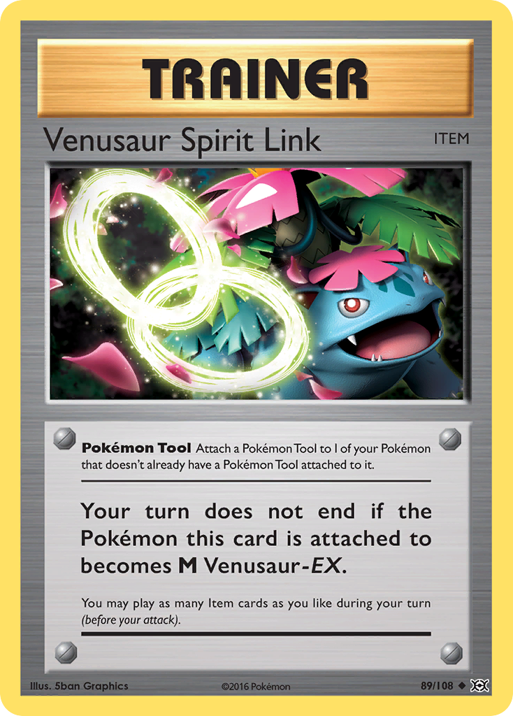 Venusaur Spirit Link (89/108) [XY: Evolutions] | North Game Den