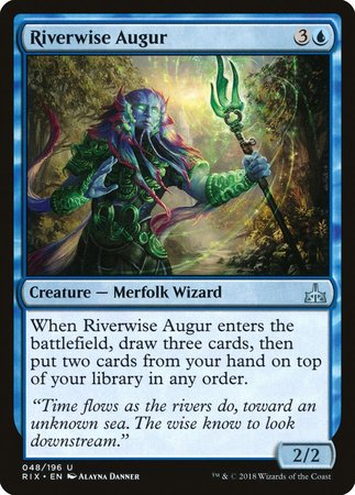 Riverwise Augur [Rivals of Ixalan] | North Game Den