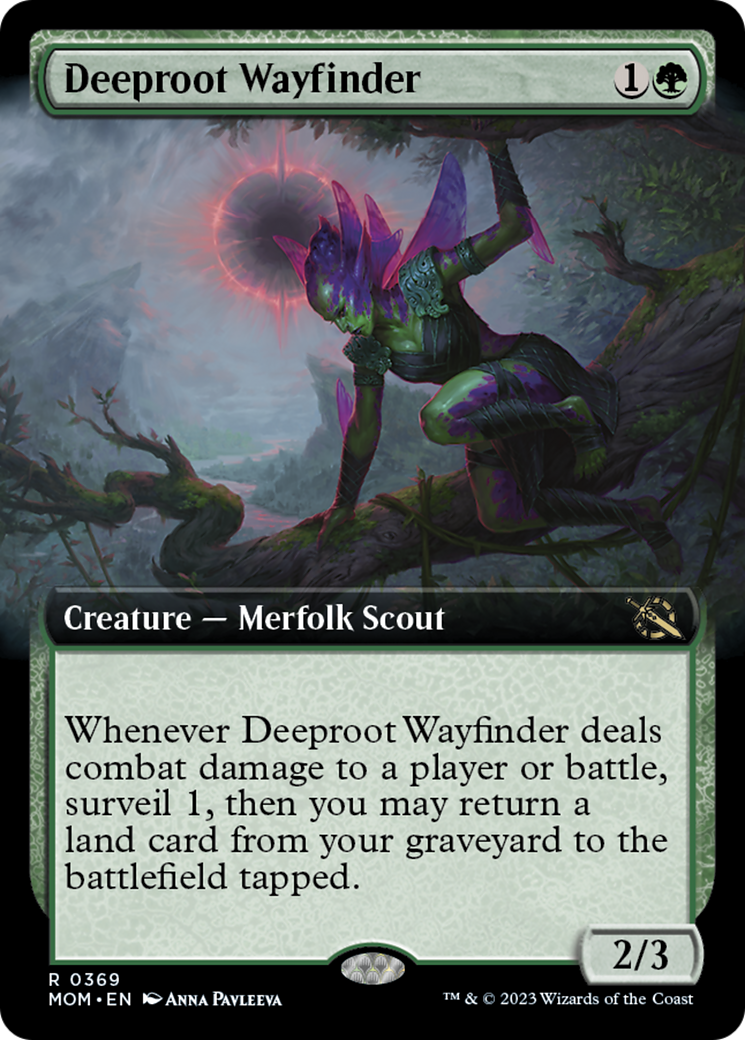 Deeproot Wayfinder (Extended Art) [March of the Machine] | North Game Den