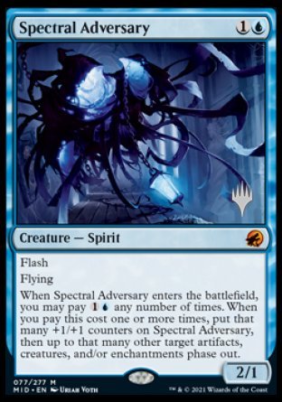 Spectral Adversary (Promo Pack) [Innistrad: Midnight Hunt Promos] | North Game Den