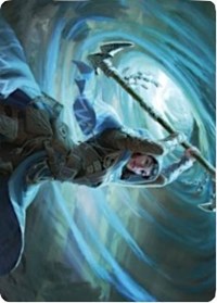 Sea Gate Stormcaller Art Card [Zendikar Rising Art Series] | North Game Den