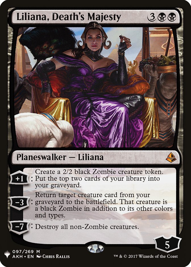 Liliana, Death's Majesty [Mystery Booster] | North Game Den