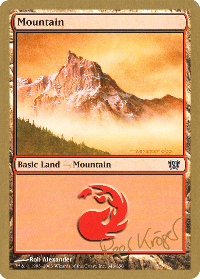 Mountain (pk346) (Peer Kroger) [World Championship Decks 2003] | North Game Den