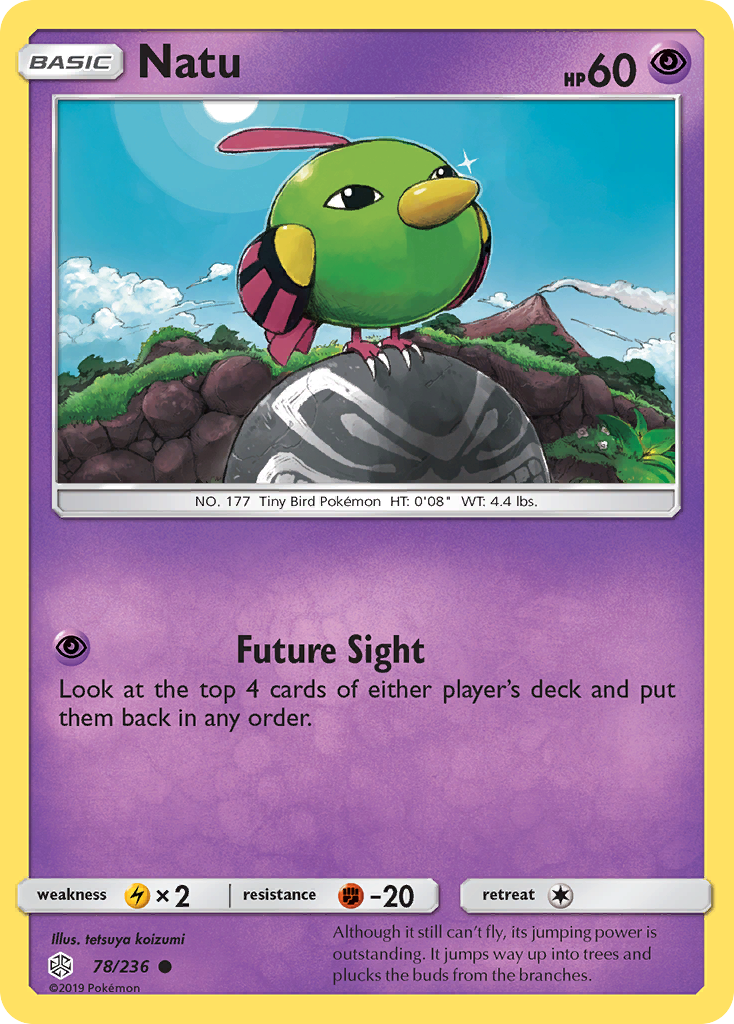 Natu (78/236) [Sun & Moon: Cosmic Eclipse] | North Game Den