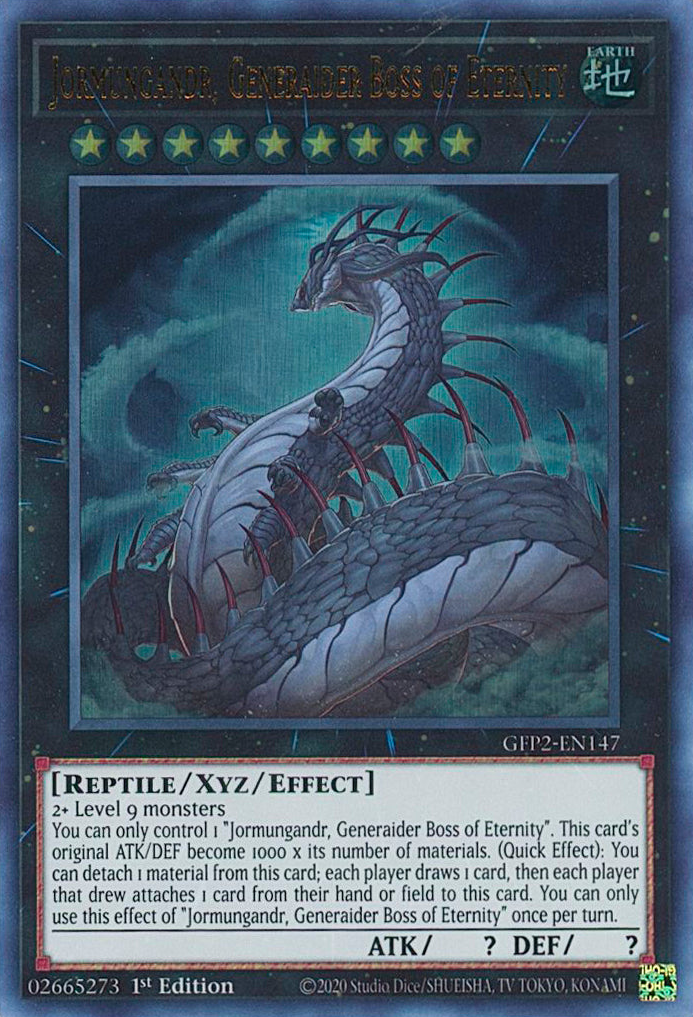 Jormungandr, Generaider Boss of Eternity [GFP2-EN147] Ultra Rare | North Game Den