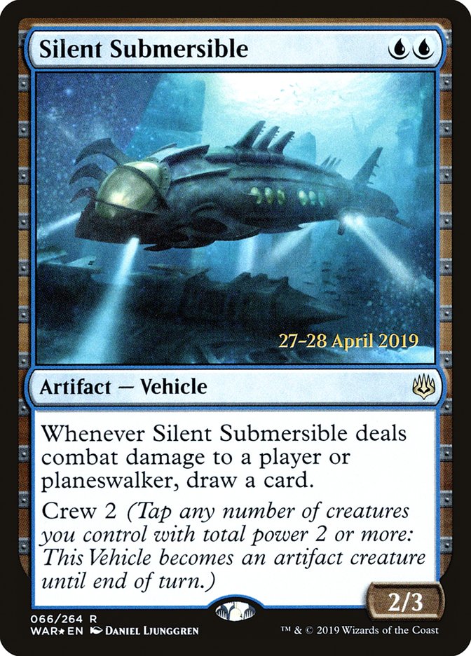 Silent Submersible  [War of the Spark Prerelease Promos] | North Game Den