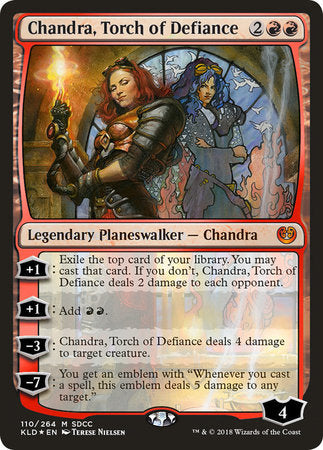 Chandra, Torch of Defiance (SDCC 2018 EXCLUSIVE) [San Diego Comic-Con 2018] | North Game Den