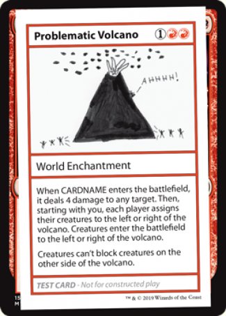 Problematic Volcano (2021 Edition) [Mystery Booster Playtest Cards] | North Game Den