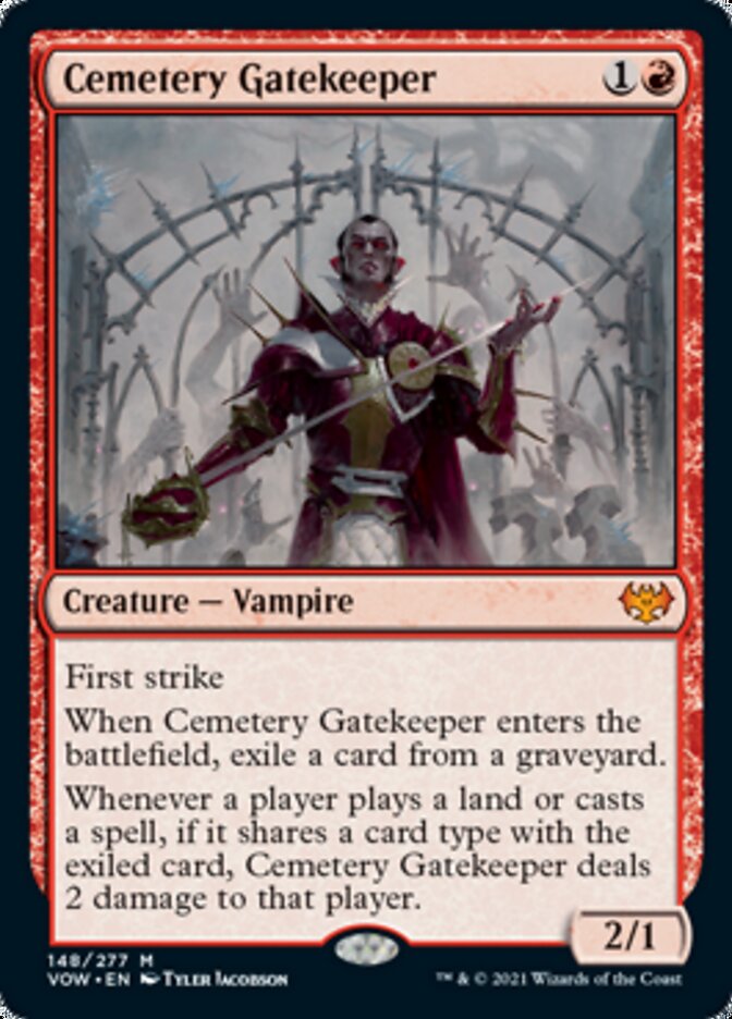 Cemetery Gatekeeper [Innistrad: Crimson Vow] | North Game Den