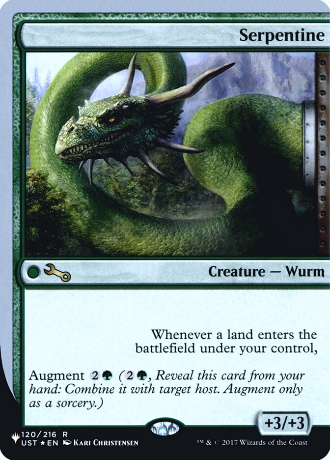 Serpentine (Unfinity Foil Edition) [The List] | North Game Den