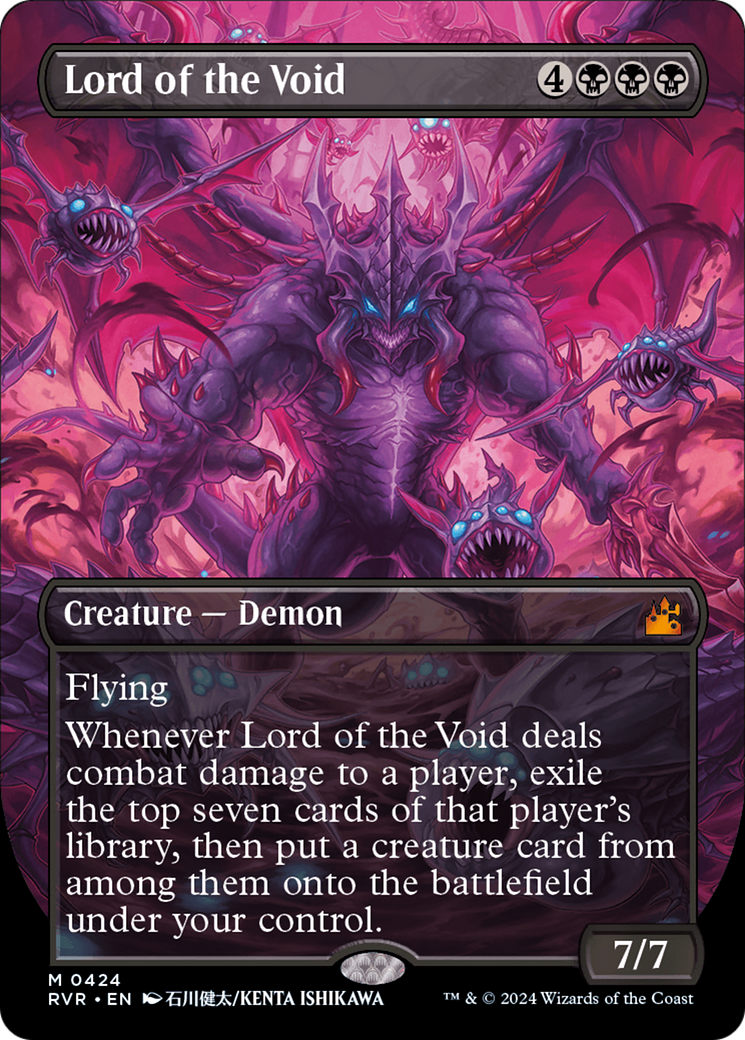 Lord of the Void (Anime Borderless) [Ravnica Remastered] | North Game Den