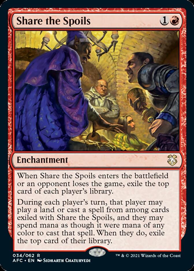 Share the Spoils [Dungeons & Dragons: Adventures in the Forgotten Realms Commander] | North Game Den