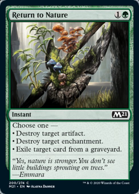 Return to Nature [Core Set 2021] | North Game Den