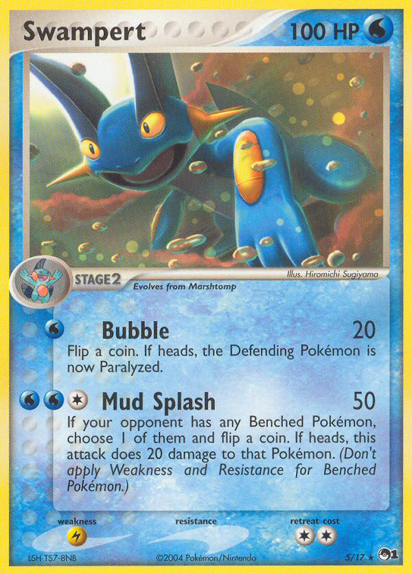 Swampert (5/17) [POP Series 1] | North Game Den
