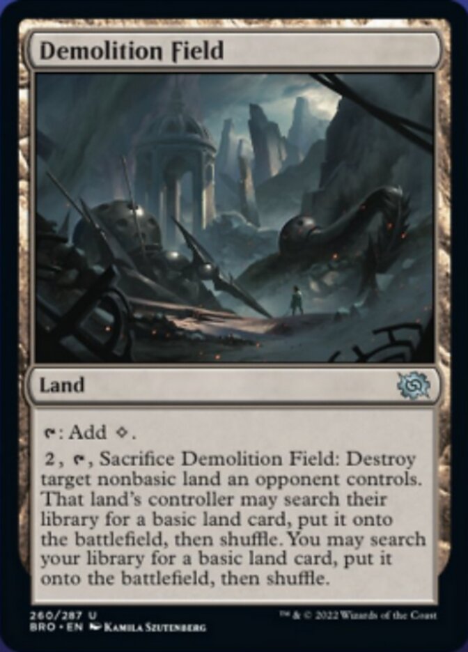 Demolition Field [The Brothers' War] | North Game Den