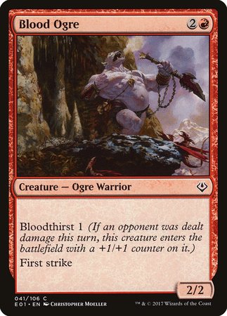 Blood Ogre [Archenemy: Nicol Bolas] | North Game Den