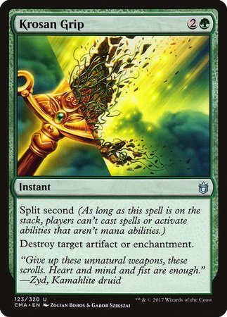 Krosan Grip [Commander Anthology] | North Game Den