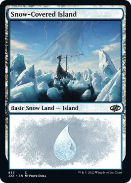 Snow-Covered Island [Jumpstart 2022] | North Game Den