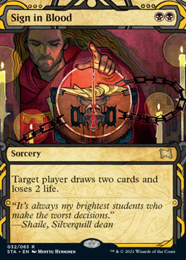 Sign in Blood [Strixhaven Mystical Archive] | North Game Den