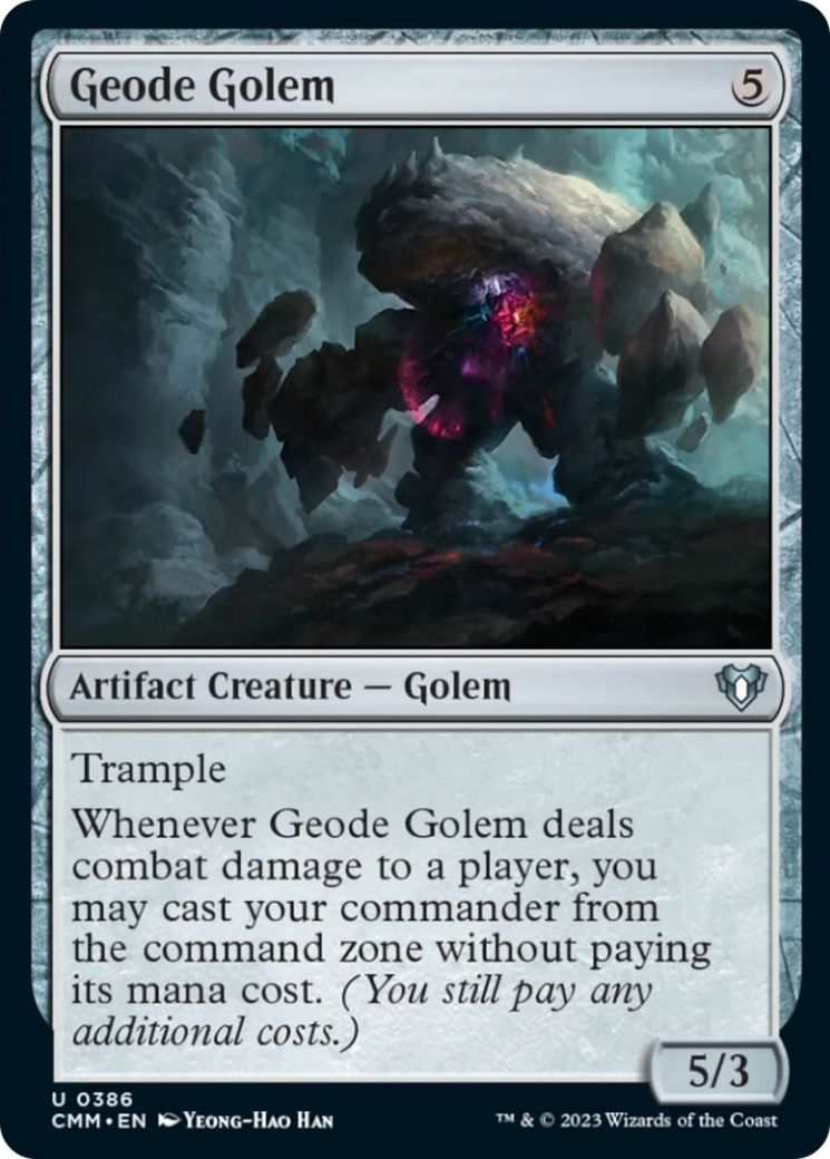 Geode Golem [Commander Masters] | North Game Den