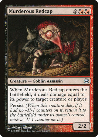 Murderous Redcap [Modern Masters] | North Game Den