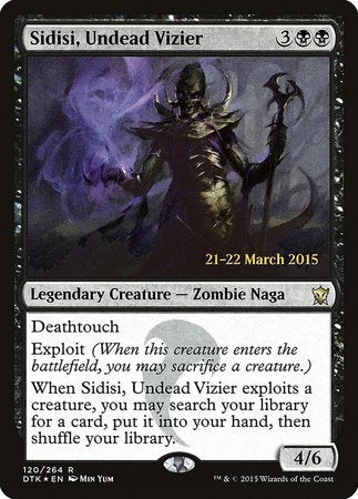 Sidisi, Undead Vizier [Dragons of Tarkir Promos] | North Game Den