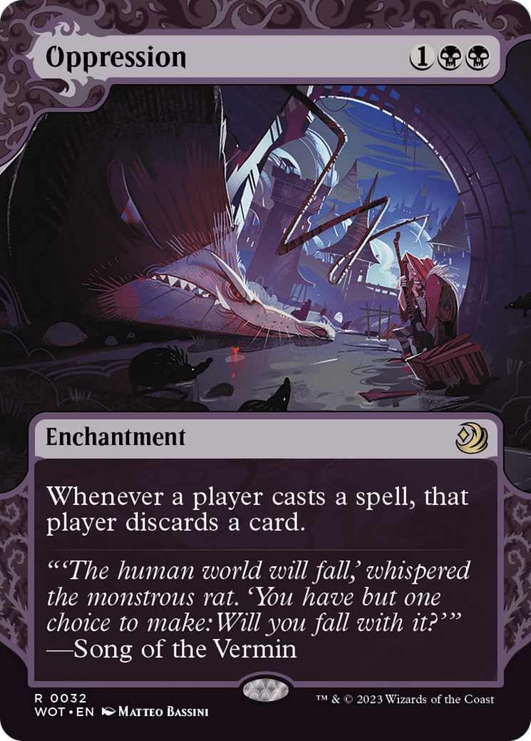 Oppression [Wilds of Eldraine: Enchanting Tales] | North Game Den