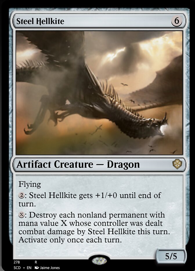 Steel Hellkite [Starter Commander Decks] | North Game Den