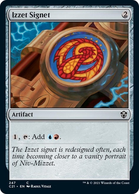 Izzet Signet [Commander 2021] | North Game Den