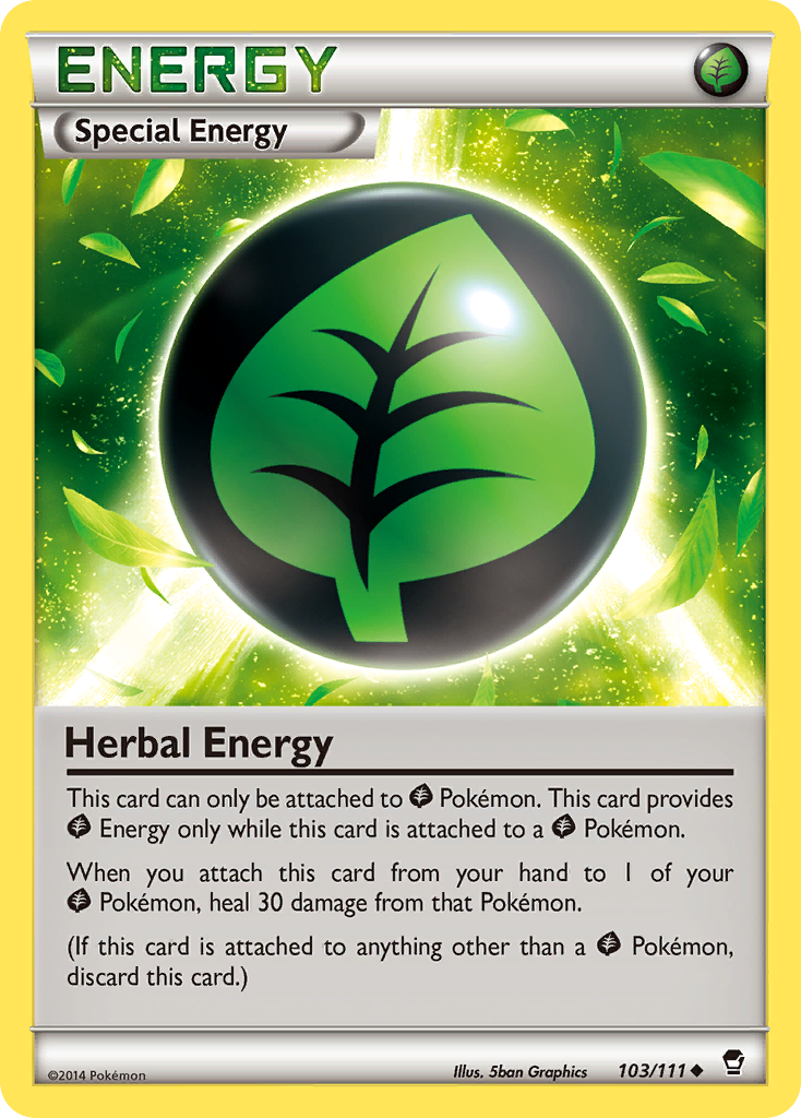 Herbal Energy (103/111) [XY: Furious Fists] | North Game Den