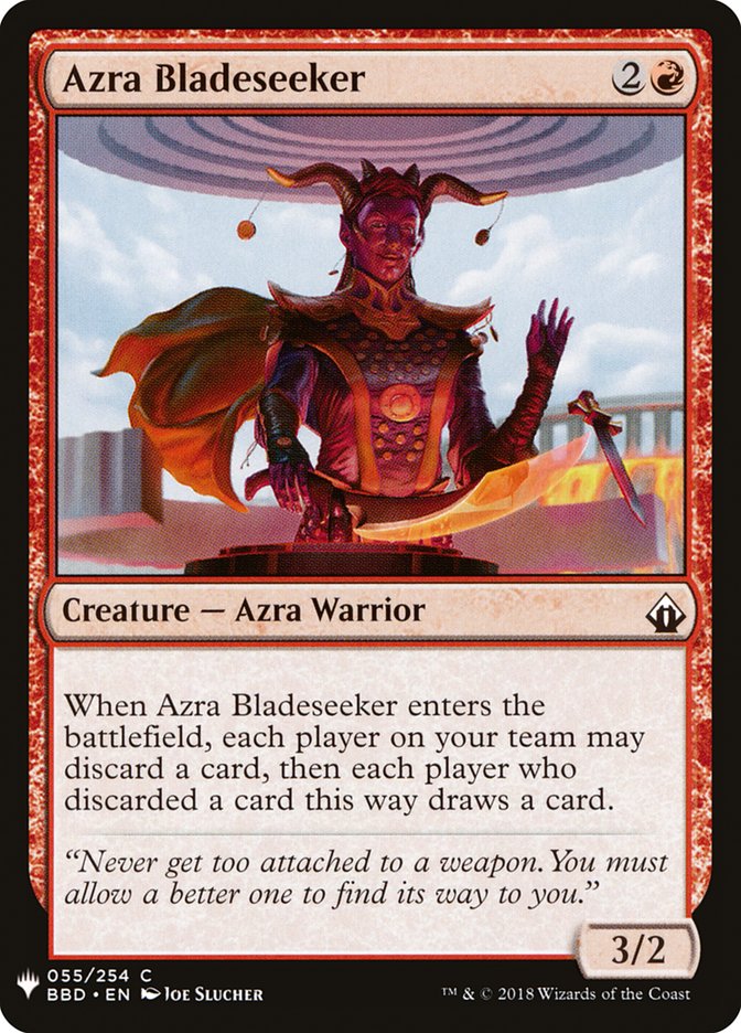 Azra Bladeseeker [Mystery Booster] | North Game Den