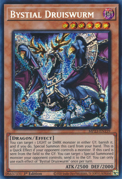 Bystial Druiswurm [MP23-EN159] Prismatic Secret Rare | North Game Den