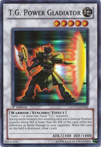 T.G. Power Gladiator [EXVC-EN041] Super Rare | North Game Den