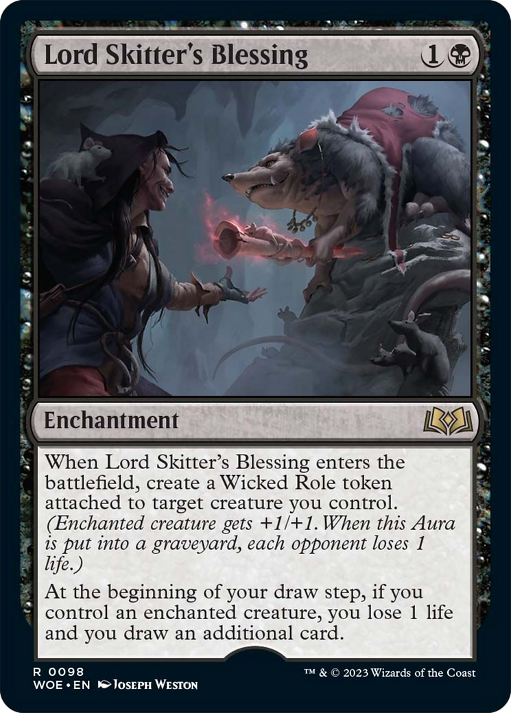 Lord Skitter's Blessing [Wilds of Eldraine] | North Game Den