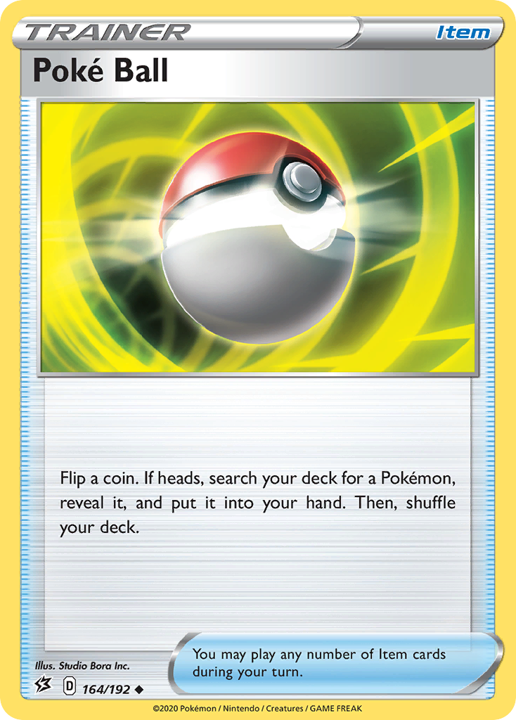 Poke Ball (164/192) [Sword & Shield: Rebel Clash] | North Game Den