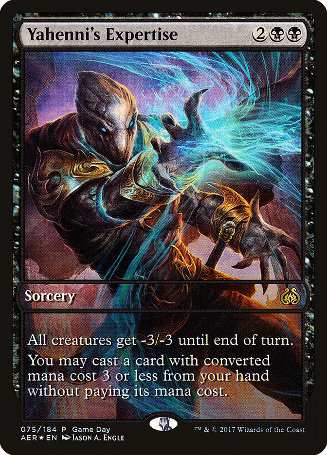 Yahenni's Expertise (Game Day) [Aether Revolt Promos] | North Game Den