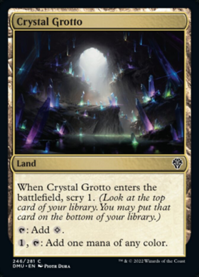 Crystal Grotto [Dominaria United] | North Game Den
