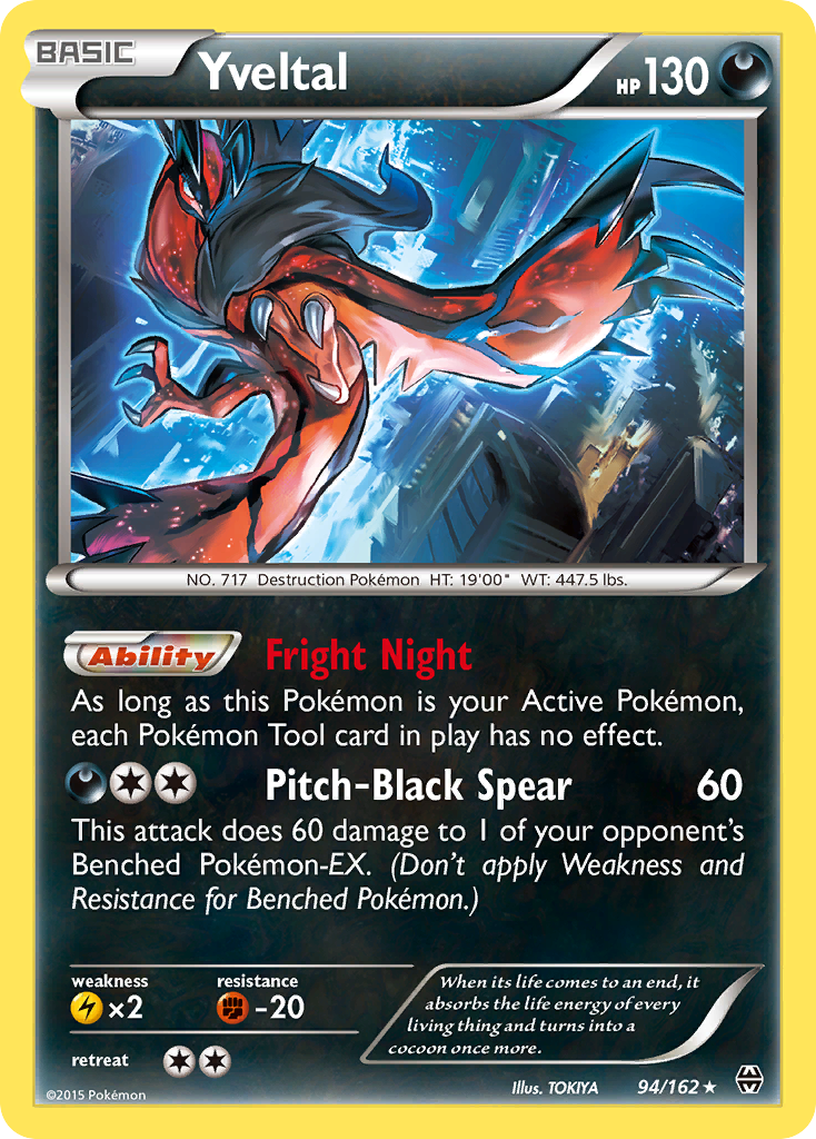 Yveltal (94/162) [XY: BREAKthrough] | North Game Den