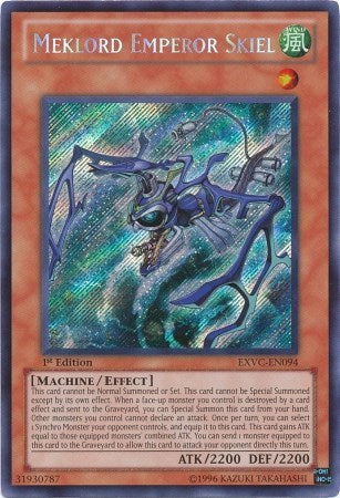 Meklord Emperor Skiel [EXVC-EN094] Secret Rare | North Game Den