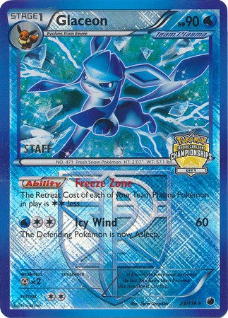 Glaceon (023/116) (City Championships) (Staff) [League & Championship Cards] | North Game Den